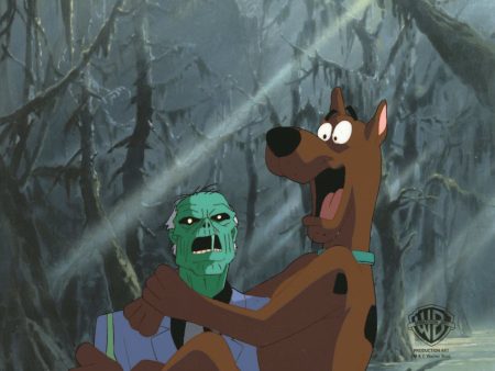 Scooby-Doo on Zombie Island Original Production Cel: Scooby and Zombie Online