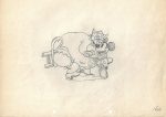 The Shindig Original Production Drawing: Mickey Mouse Dancing with the Pig Online Sale