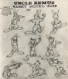 Song of the South Original Production Model Sheet: Uncle Remus Rabbit Model Sale