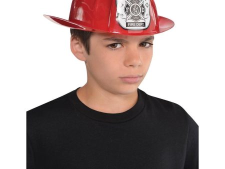 Red Fireman Hat Fashion