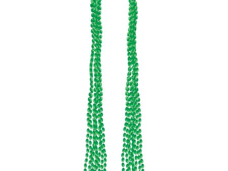 Metallic Green Necklaces 8pcs For Discount