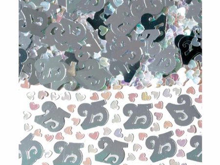 25th Anniversary Silver Confetti 14g Sale