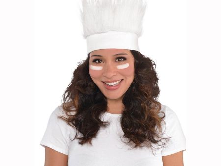 White Crazy Hair Headband Hot on Sale