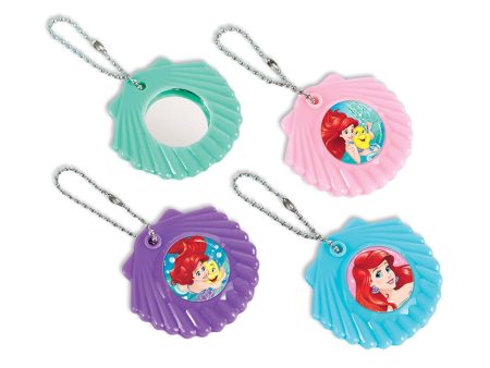 Ariel Dream Big Shell Mirror Keychain 12pcs Fashion