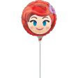 Ariel Emoji Foil Balloon 22cm Cheap