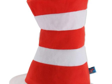 Adult Dr. Seuss Cat In The Hat Tricot Plush Hat on Sale