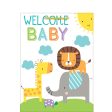 Jungle Animals Baby Shower Extra Large Gift Bag Online now