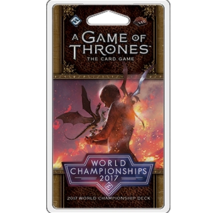 A Game of Thrones: The Card Game (Second Edition) - 2017 World Champion Deck Online