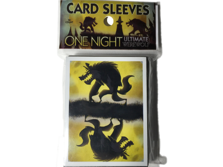 One Night Werewords Card Sleeves Online Hot Sale