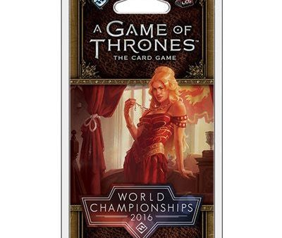 A Game of Thrones: The Card Game (Second Edition) - 2016 World Champion Deck For Cheap